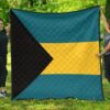 The Bahamas Flag Premium Quilt A6  Quilt